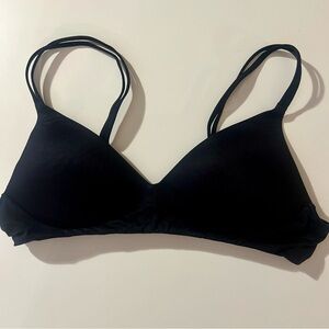 Aerie Black Sunnie Wireless Bra